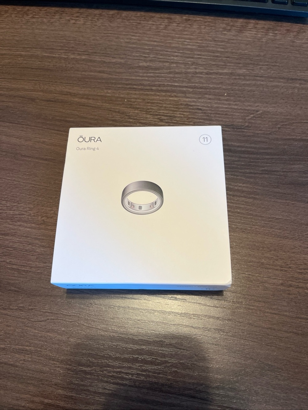 Oura Ring GEN 4 Size 11 BRAND NEW in unopened/sealed box  - Stealth color